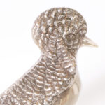 Antique English Silver Plate Pheasant Sculpture