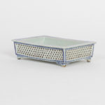 Three Porcelain Narcissus Trays, Priced Individually