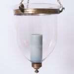 Group of Three Antique Smoke Bell Light Fixtures