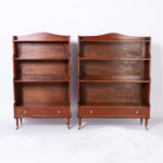 Two Matching Antique English Bookcases