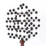 Two Scientific Molecular Structure Models on Wood Bases