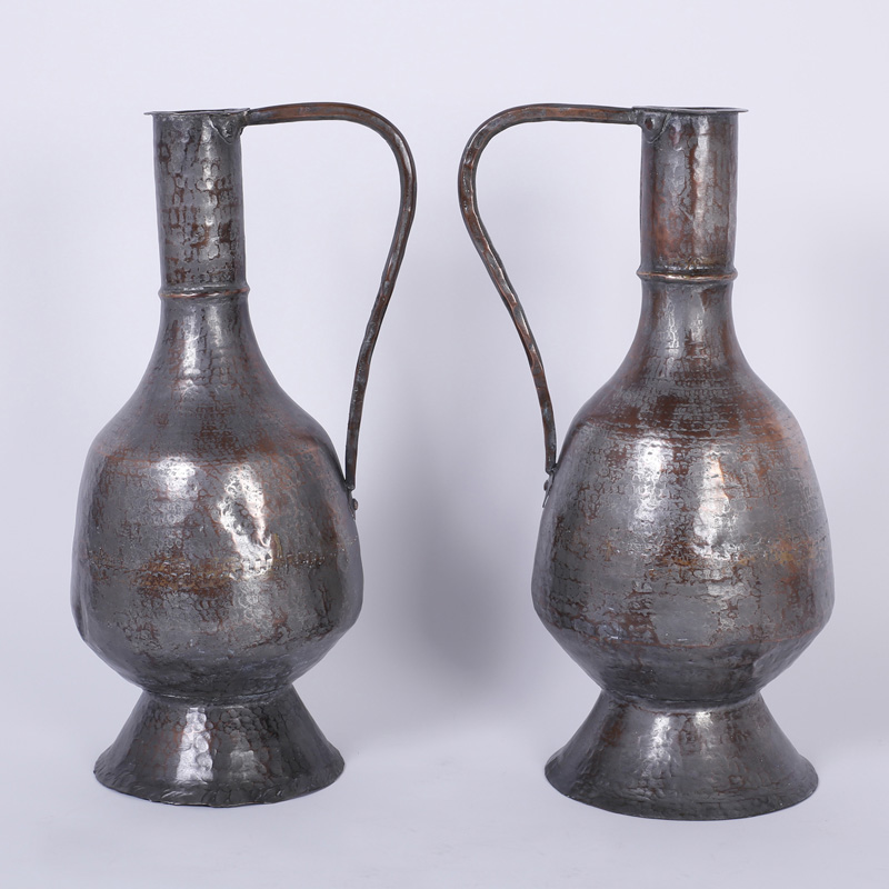 Antique Handcrafted Water Pitchers