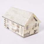 Anglo Indian Vintage Bone House Box