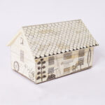 Anglo Indian Vintage Bone House Box