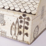 Anglo Indian Vintage Bone House Box