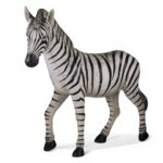 Life Size Vintage Zebra Model or Sculpture