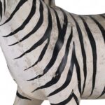 Life Size Vintage Zebra Model or Sculpture