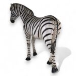 Life Size Vintage Zebra Model or Sculpture