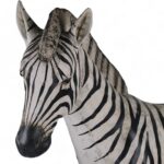 Life Size Vintage Zebra Model or Sculpture