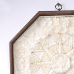 White Seashell Vintage Octagon Sailors Valentine