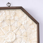 White Seashell Vintage Octagon Sailors Valentine