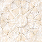 White Seashell Vintage Octagon Sailors Valentine