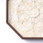 White Seashell Vintage Octagon Sailors Valentine