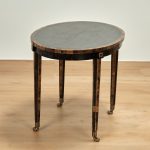 Vintage Oval Pen Shell Coffee Table by Maitland Smith