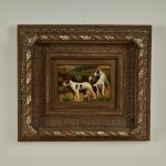 Vintage Painting of Dogs or Terriers