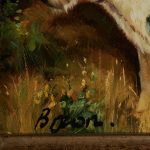 Vintage Painting of Dogs or Terriers