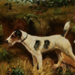Vintage Painting of Dogs or Terriers