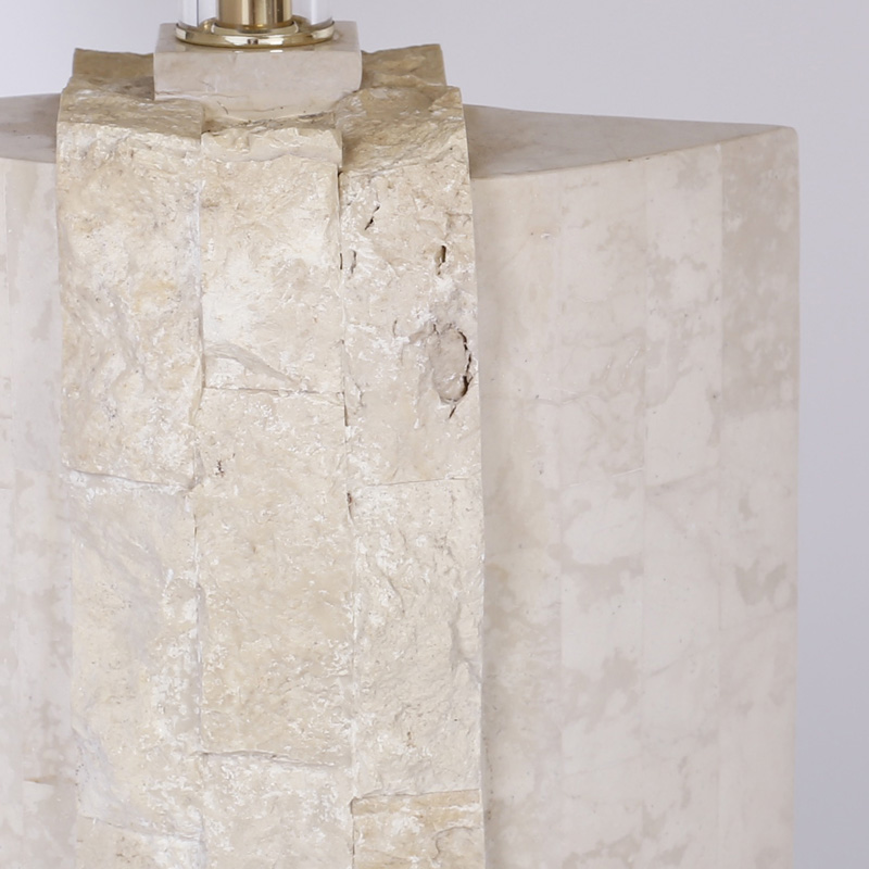 Pair of Stone Table Lamps