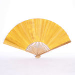 Two Colorful Vintage Japanese Paper Fans