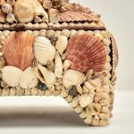 Vintage Seashell Encrusted Box
