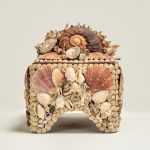 Vintage Seashell Encrusted Box