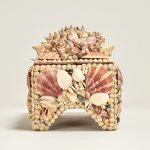 Vintage Seashell Encrusted Box