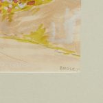 Vintage Watercolor of Bermuda by Alfred Birdsey