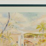Vintage Watercolor of Bermuda by Alfred Birdsey