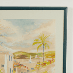 Vintage Watercolor of Bermuda by Alfred Birdsey