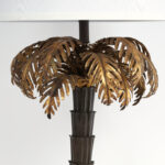 Vintage Pair of Palm Tree Table Lamps by Warren Kessler