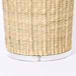 Pair of Wicker Bottle Form Table Lamps from the FS Flores Collection