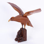 Wicker Bird Sculpture