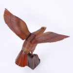 Wicker Bird Sculpture